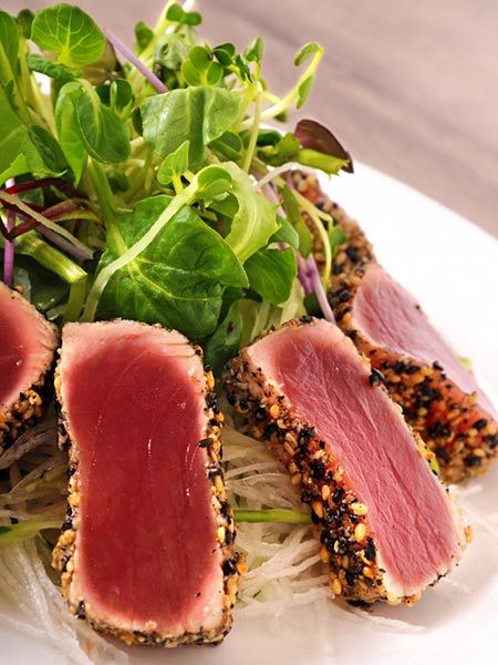 ristorante mareluna reggio emilia tagliata di tonno